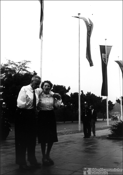 SPD Party Chairman Kurt Schumacher (February 7, 1949)
